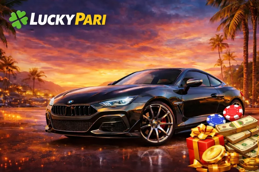 LuckyPari bonus olish va ro‘yxatdan o‘tish